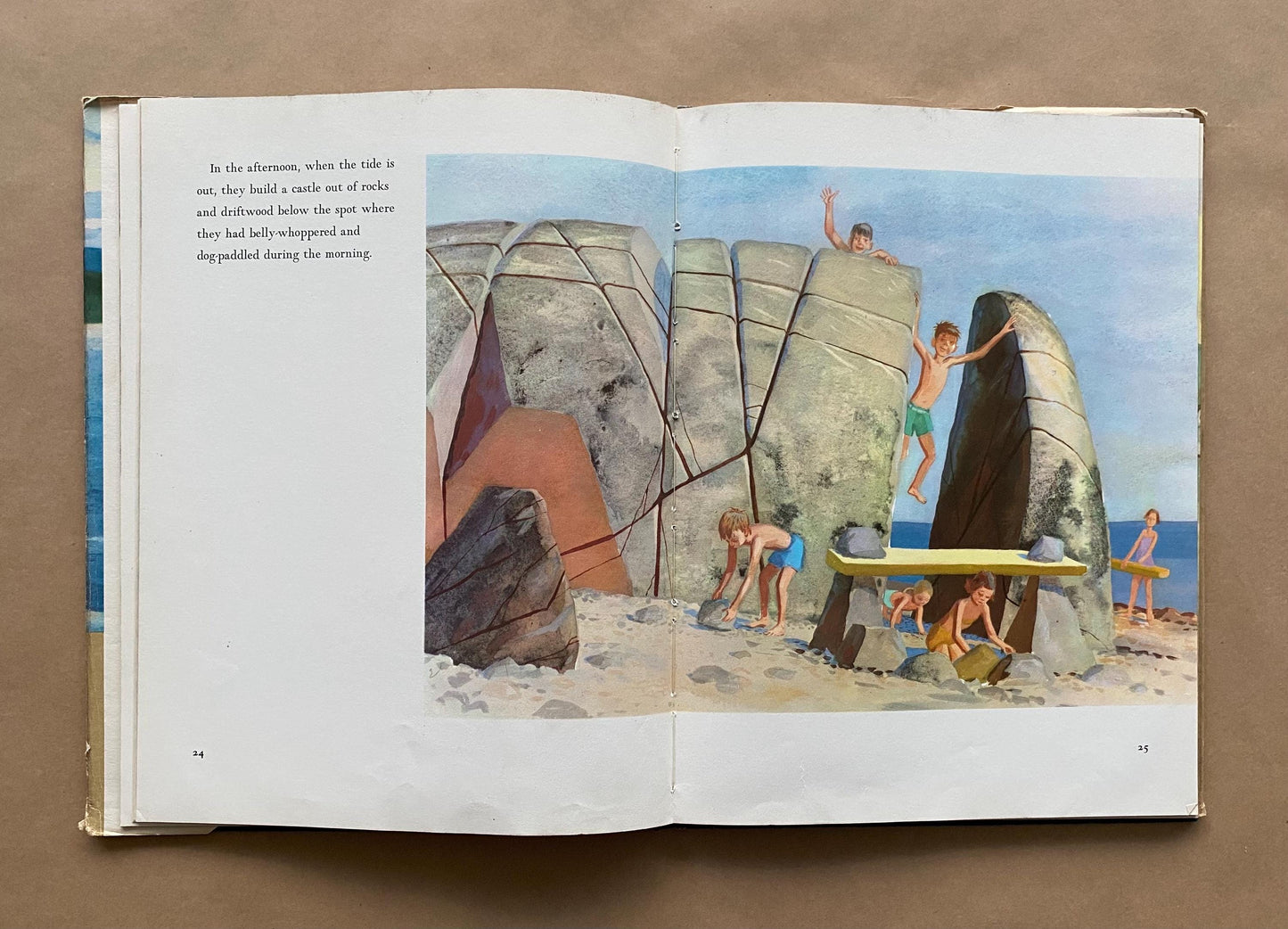 Time of Wonder. By Robert McCloskey. Published by The Viking Press in 1966. Size: 31 x 23.5 cms.