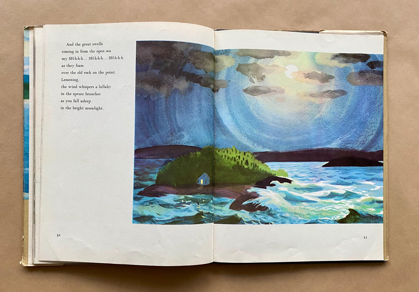 Time of Wonder. By Robert McCloskey. Published by The Viking Press in 1966. Size: 31 x 23.5 cms.