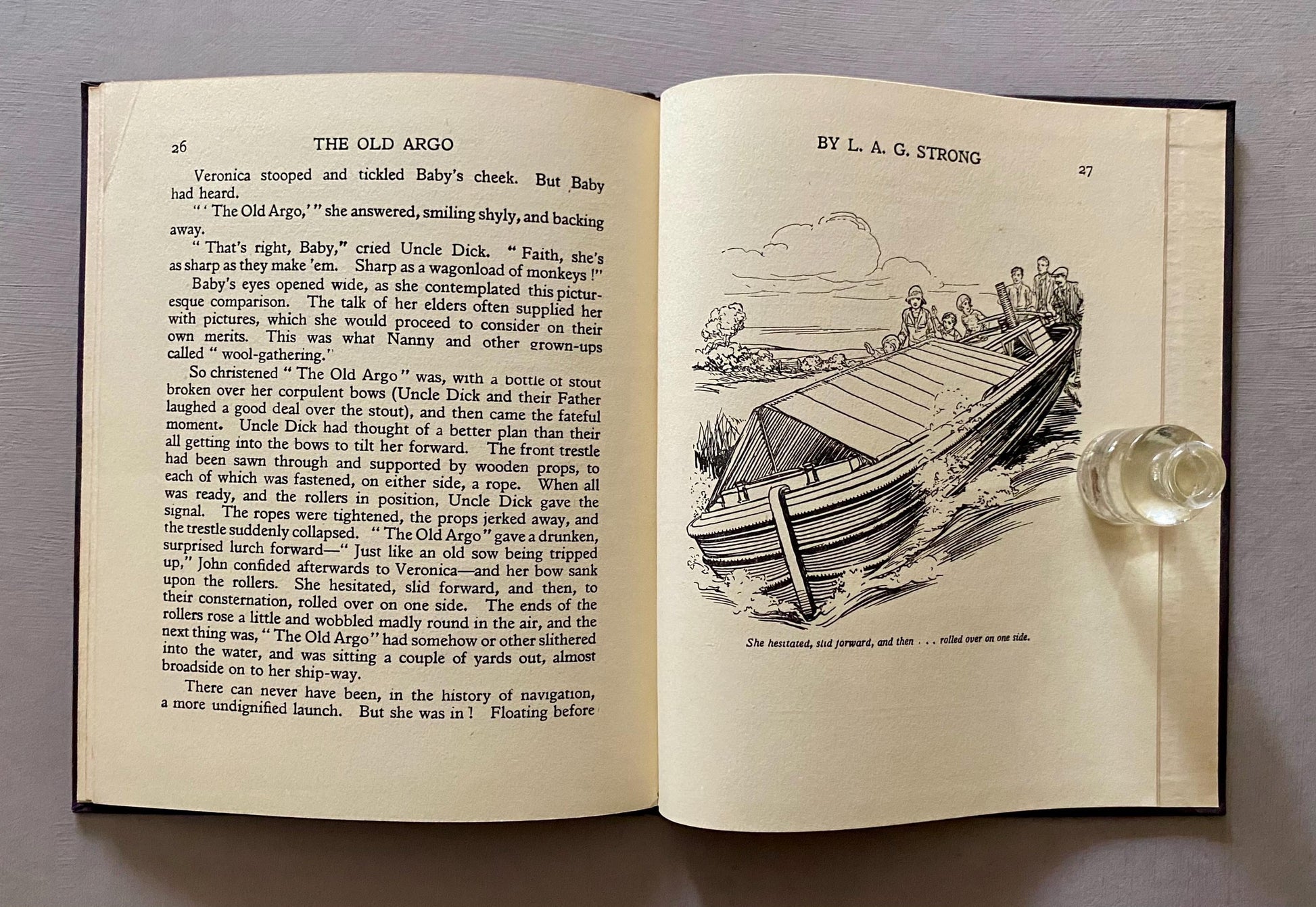 The Old Argo. By L. A. G. Strong. With illustrations by Ruth Cobb. Published by Basil Blackwell. 1920s.