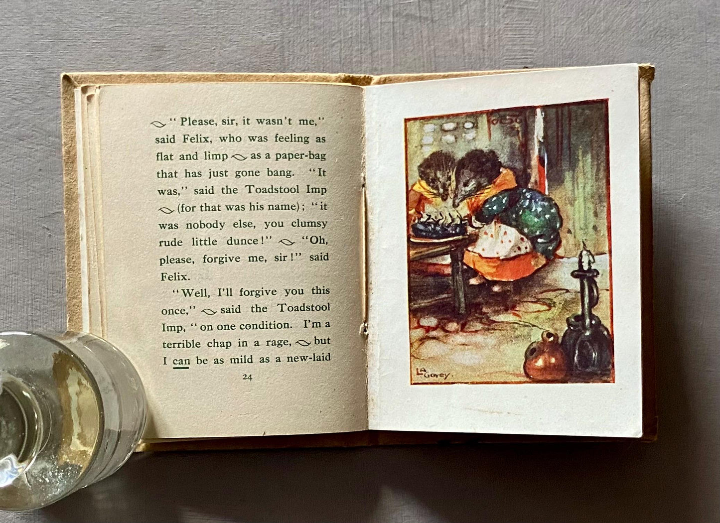 Felix Frog. Illustrated by L. A. Govey. Published by Humphrey Milford. Undated. Size: 10 x 7.5 cms.