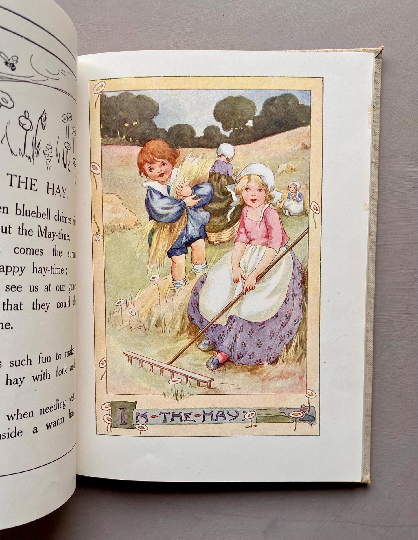 The Maisie Daisie Book. A Collection of Poems Illustrated by Anne Anderson. First Edition. 1912. Size: 23.3 x 18 cms.