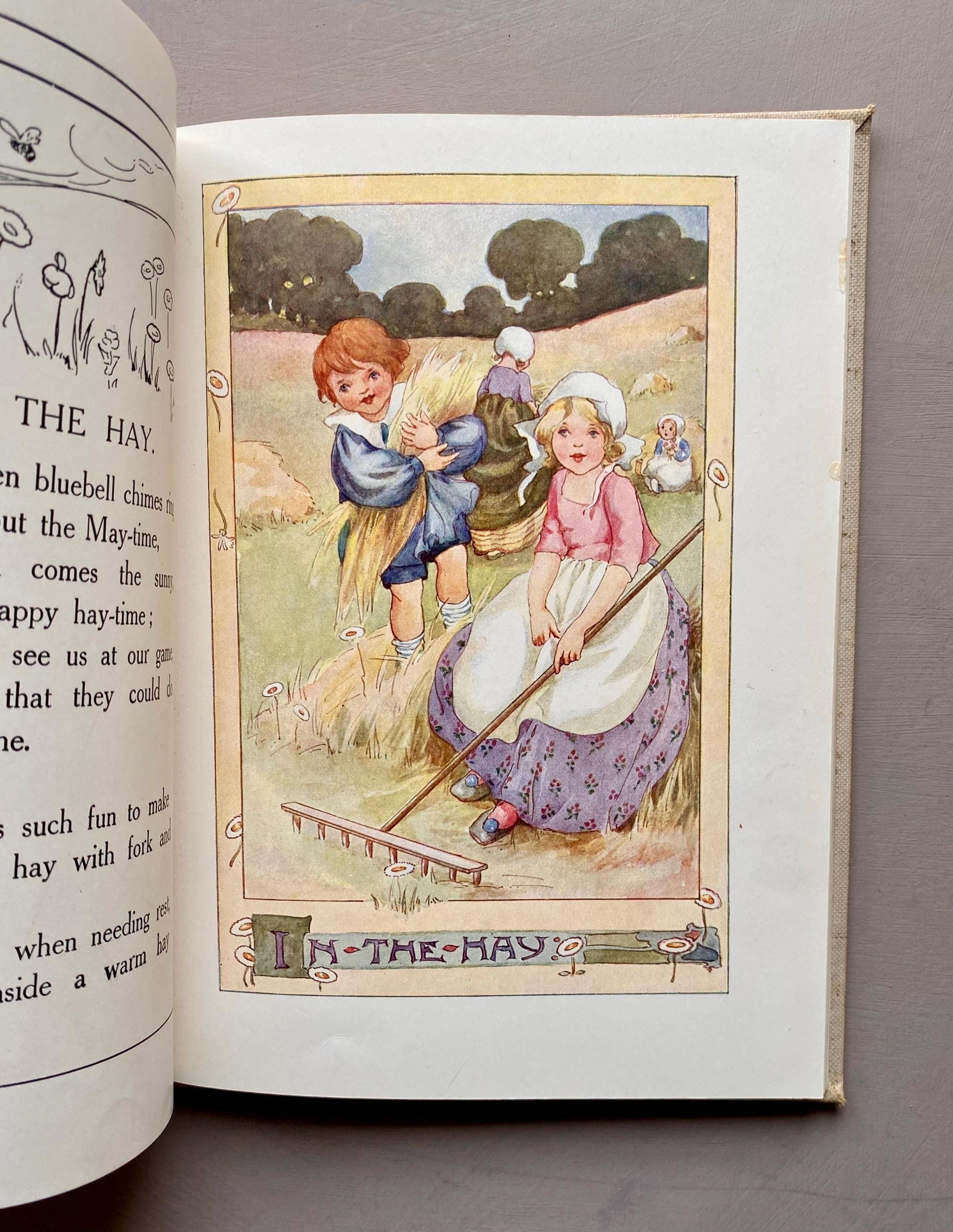 The Maisie Daisie Book. A Collection of Poems Illustrated by Anne Anderson. First Edition. 1912. Size: 23.3 x 18 cms.