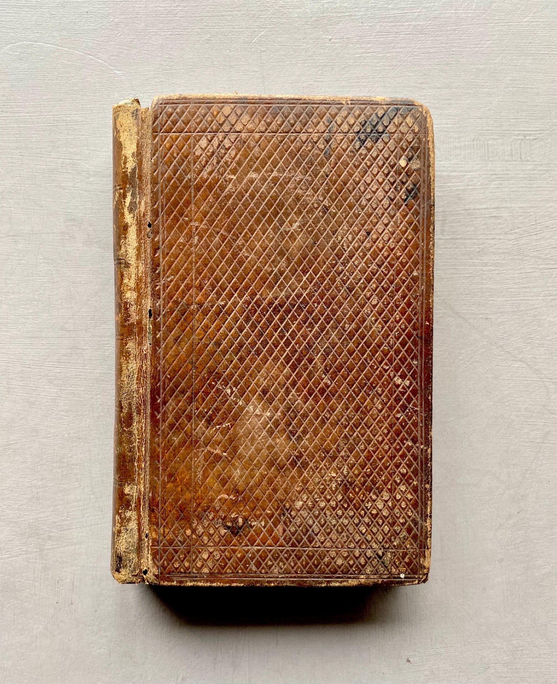 Three Leather Bound Notebooks Presumed Owned by A Chemist, A Scientist and A Farmer. Containing Numerous Recipes and Accounts. 1800s.