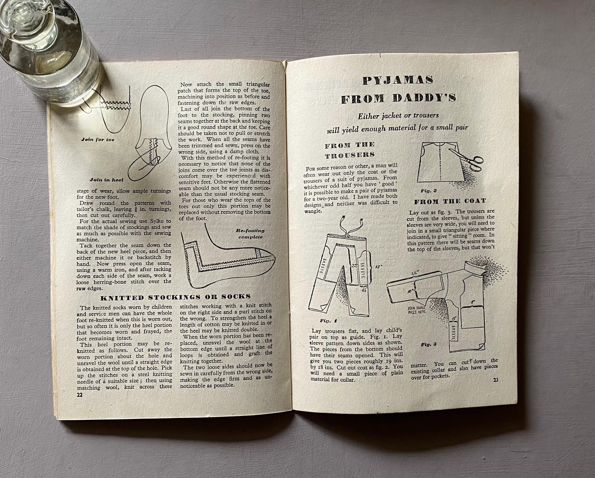 Housewife’s Guide To Making and Mending. An Original WWII Publication. Hulton Press.