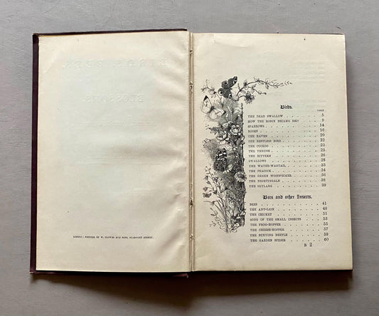 Birds, Bees, and Blossoms. Original Poems For Children. J & C Black. 1858.