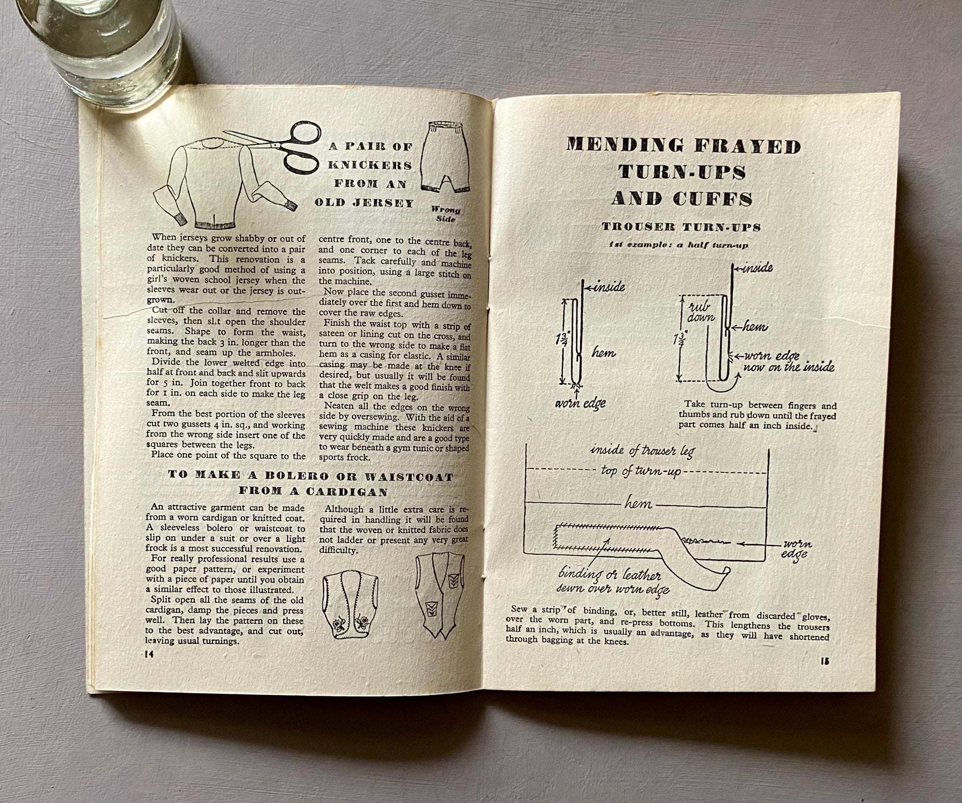 Housewife’s Guide To Making and Mending. An Original WWII Publication. Hulton Press.