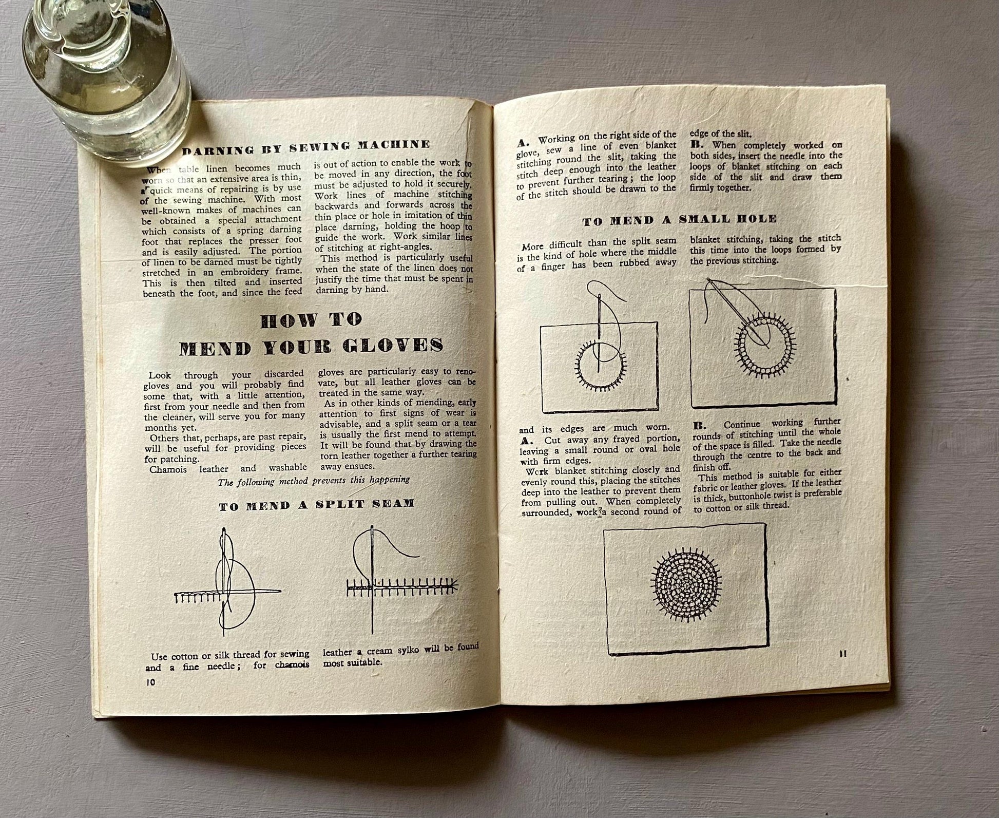 Housewife’s Guide To Making and Mending. An Original WWII Publication. Hulton Press.
