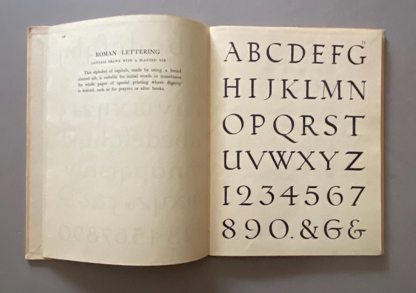 A Book of Lettering Arranged by Jean K. Robertson. Drawn by Albert Field. Published by A & C Black in 1929. 23 x 18 cms.