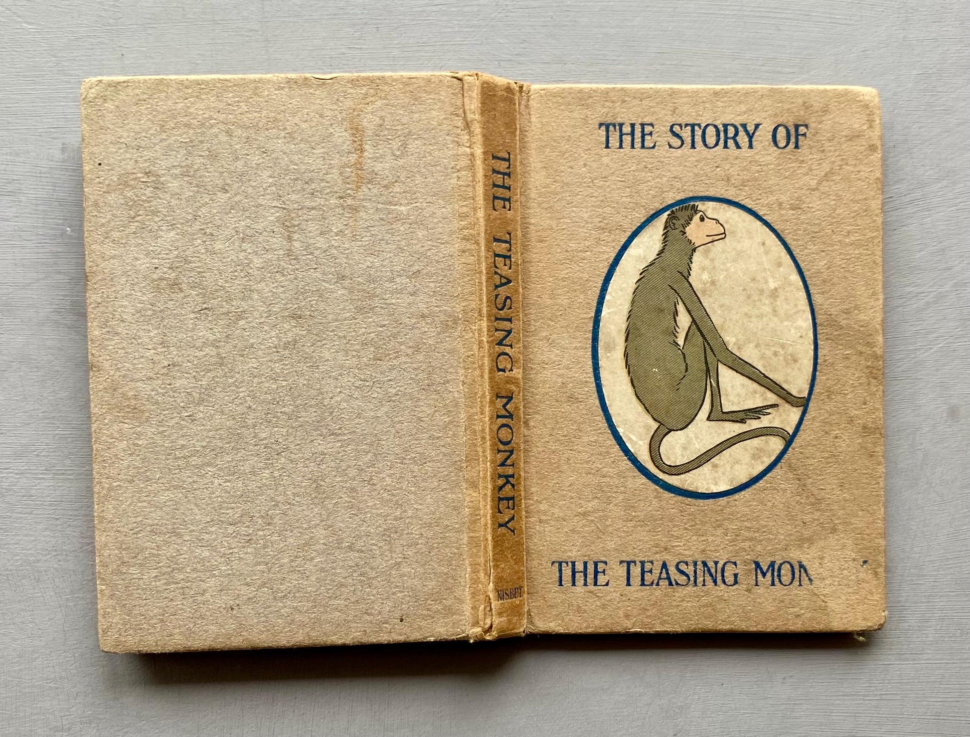 The Story Of The Teasing Monkey. Written and Illustrated by Helen Bannerman. Published by James Nisbet & Co in 1910.