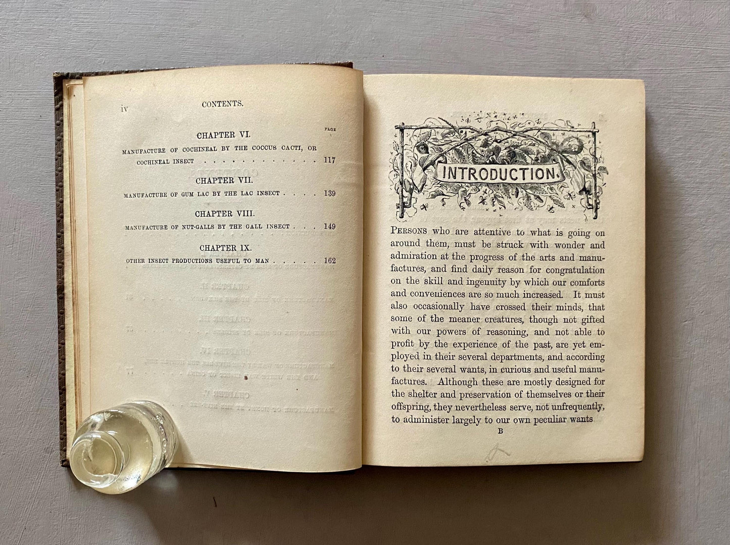 Insect Manufactures. Published by The Society For Promoting Christian Knowledge in the 1800s.