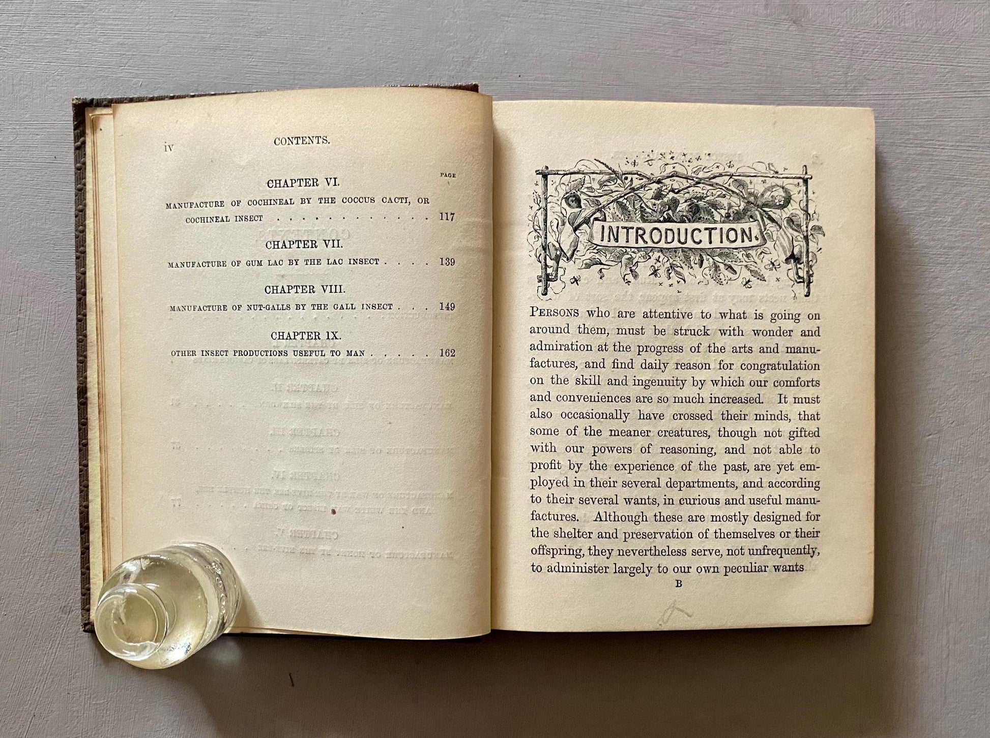 Insect Manufactures. Published by The Society For Promoting Christian Knowledge in the 1800s.