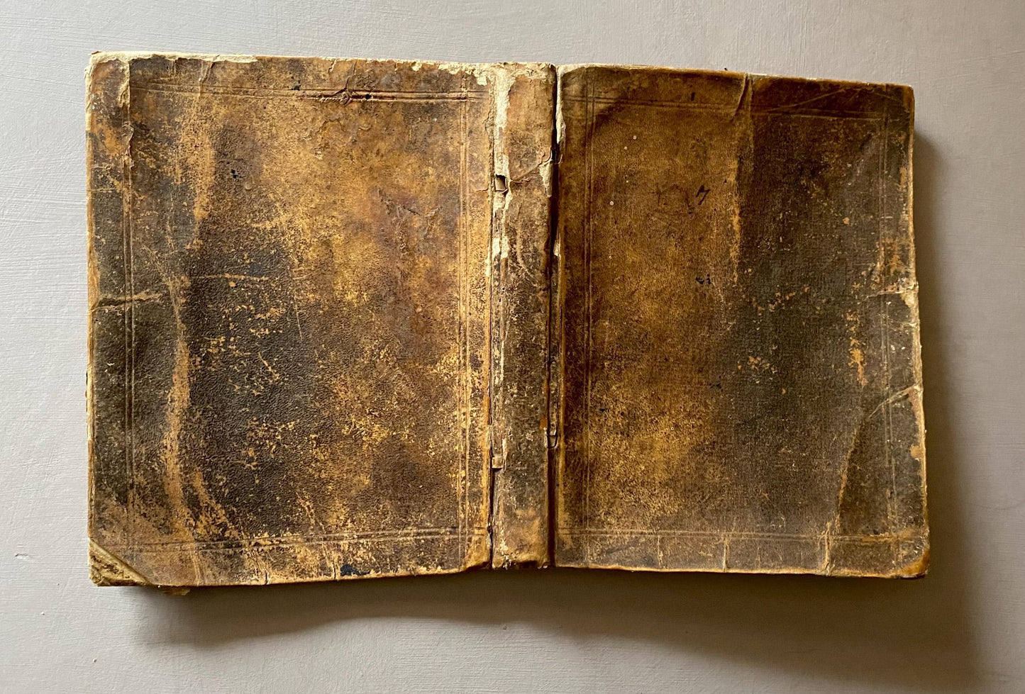 Three Leather Bound Notebooks Presumed Owned by A Chemist, A Scientist and A Farmer. Containing Numerous Recipes and Accounts. 1800s.