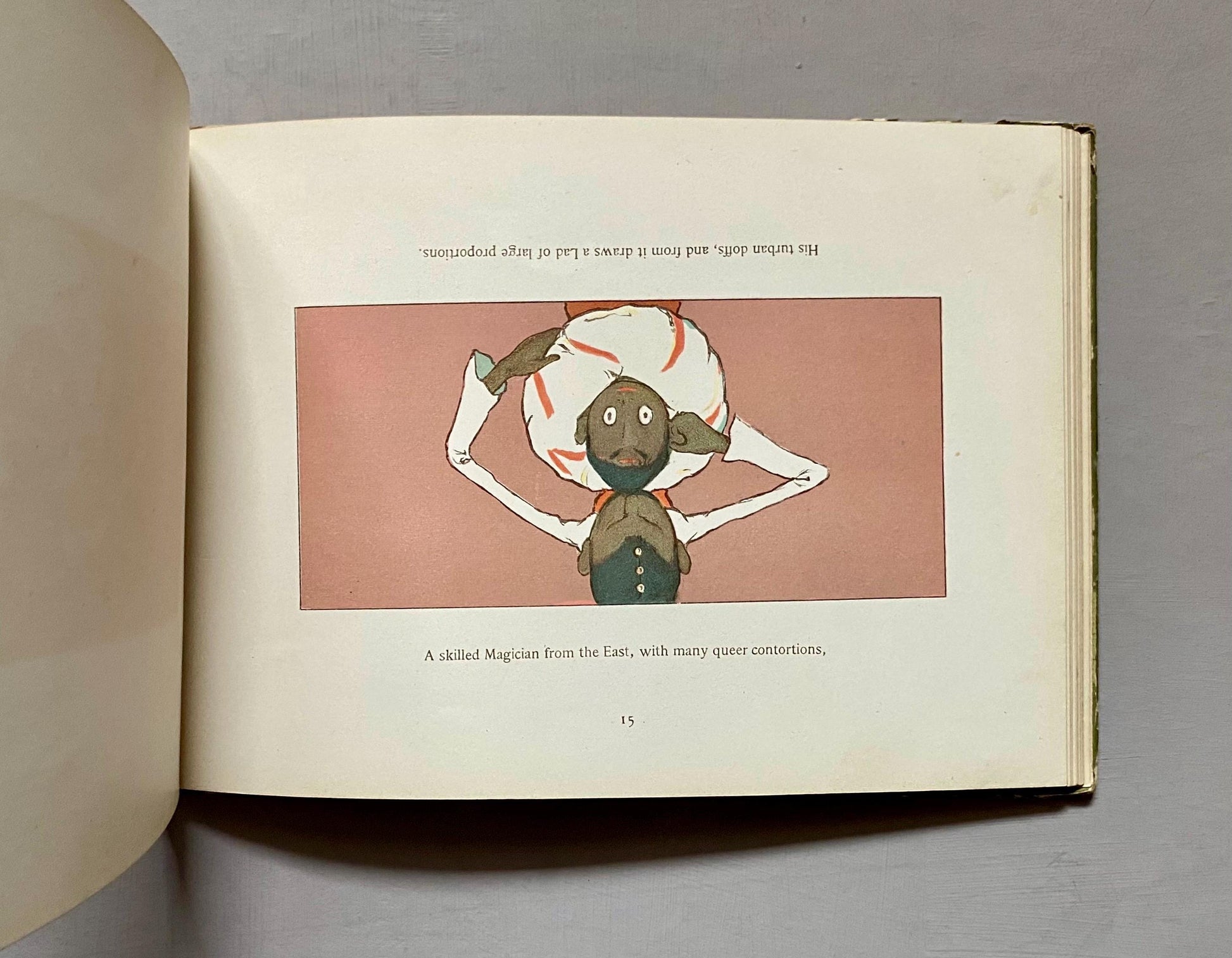 Topsys & Turvys by P. S. Newell. An Upside Down Illusion Book. Published by The Century Co. of New York in 1893.