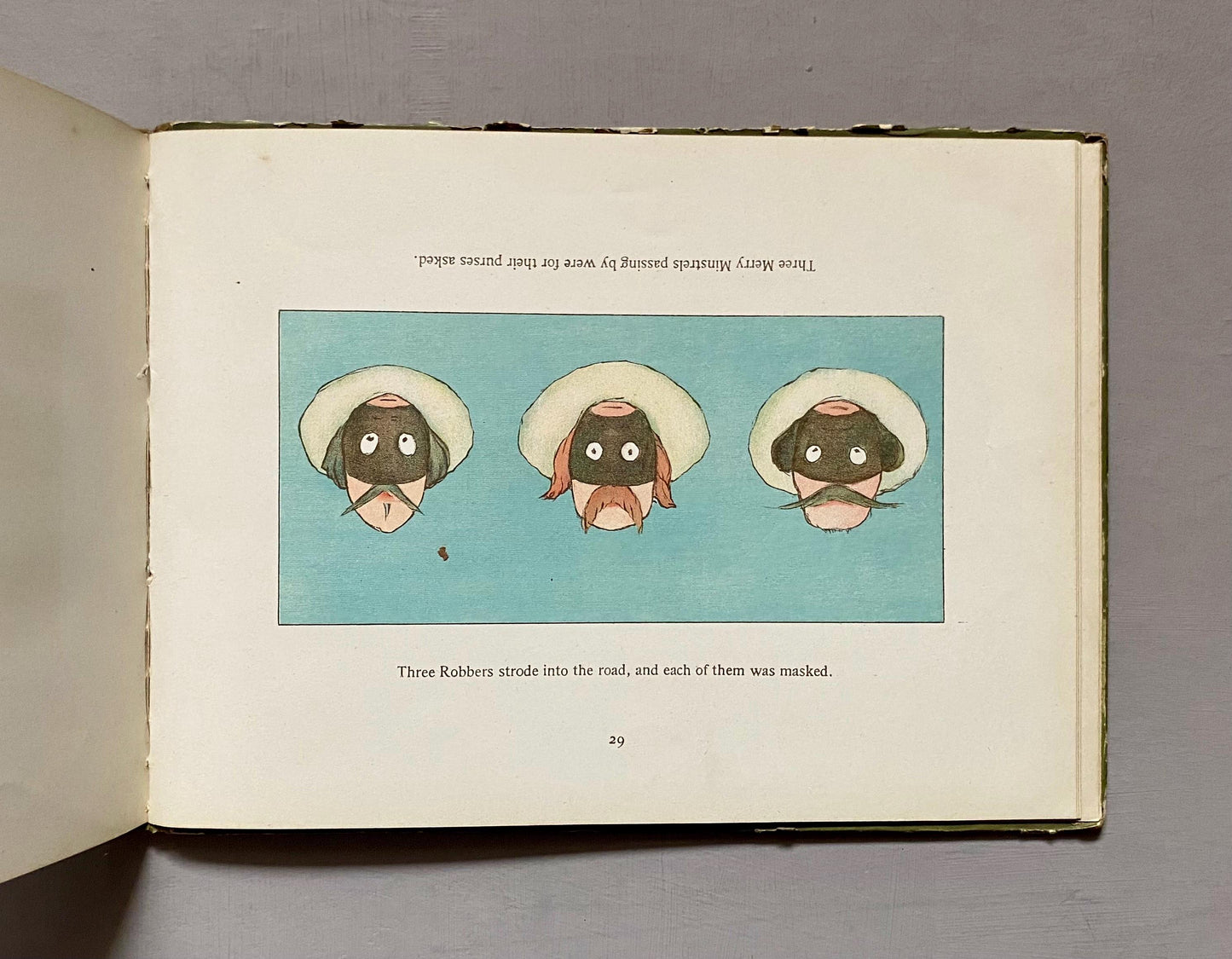 Topsys & Turvys by P. S. Newell. An Upside Down Illusion Book. Published by The Century Co. of New York in 1893.