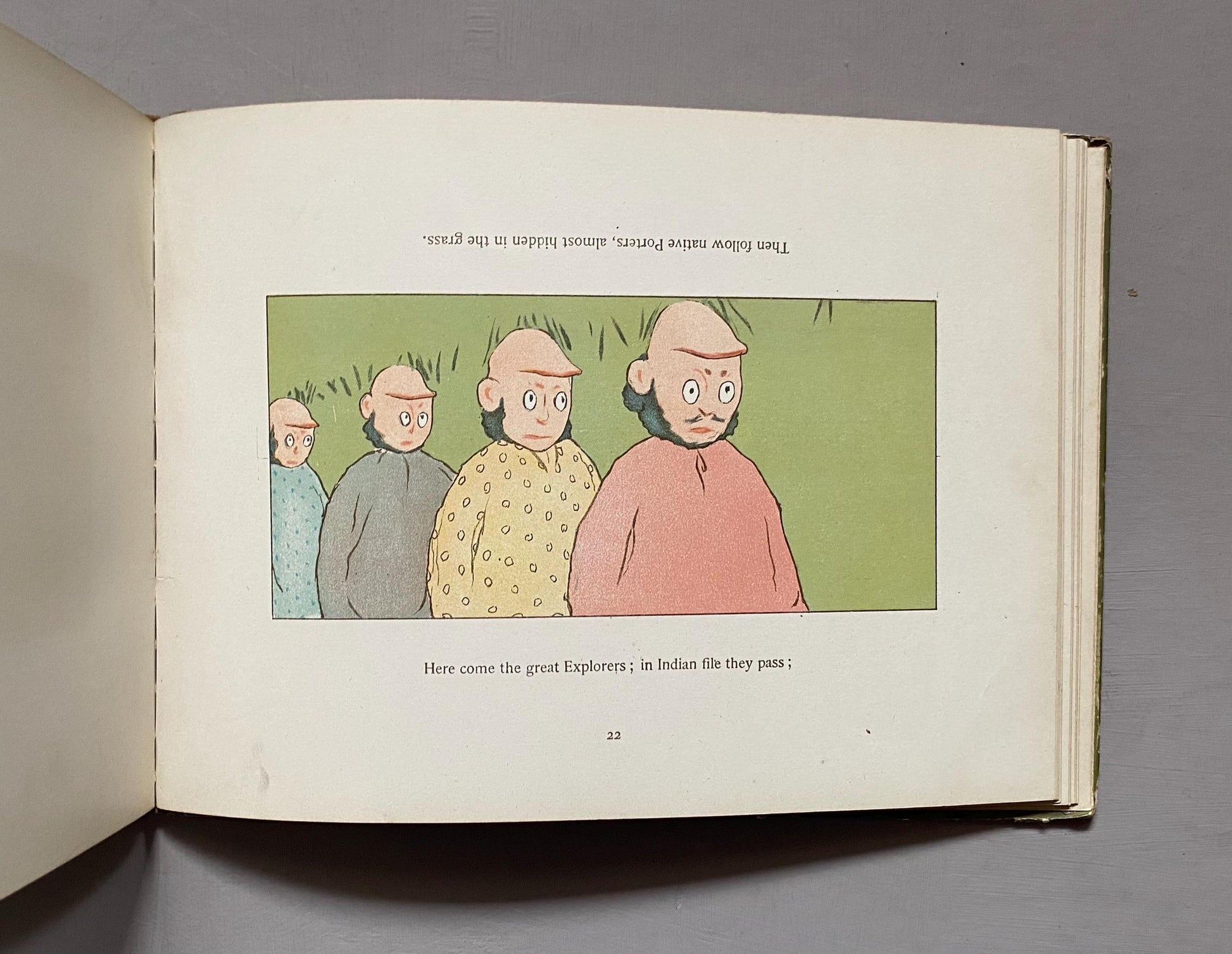 Topsys & Turvys by P. S. Newell. An Upside Down Illusion Book. Published by The Century Co. of New York in 1893.