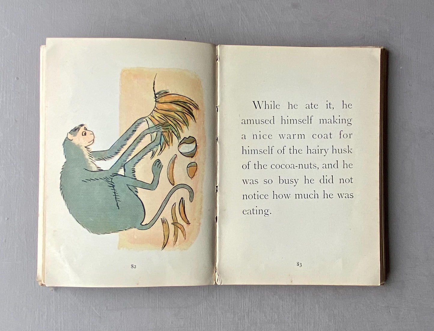 The Story Of The Teasing Monkey. Written and Illustrated by Helen Bannerman. Published by James Nisbet & Co in 1910.