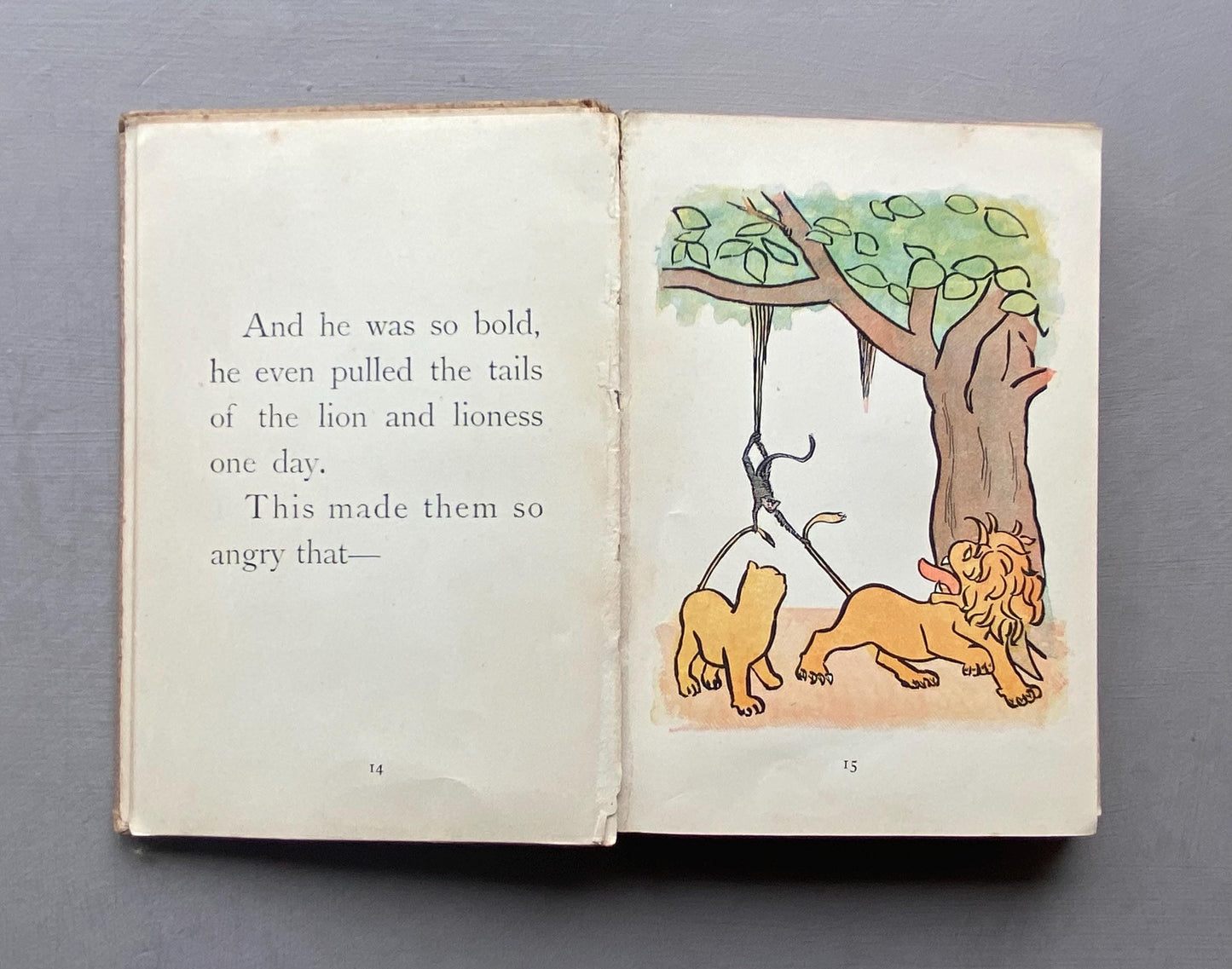 The Story Of The Teasing Monkey. Written and Illustrated by Helen Bannerman. Published by James Nisbet & Co in 1910.