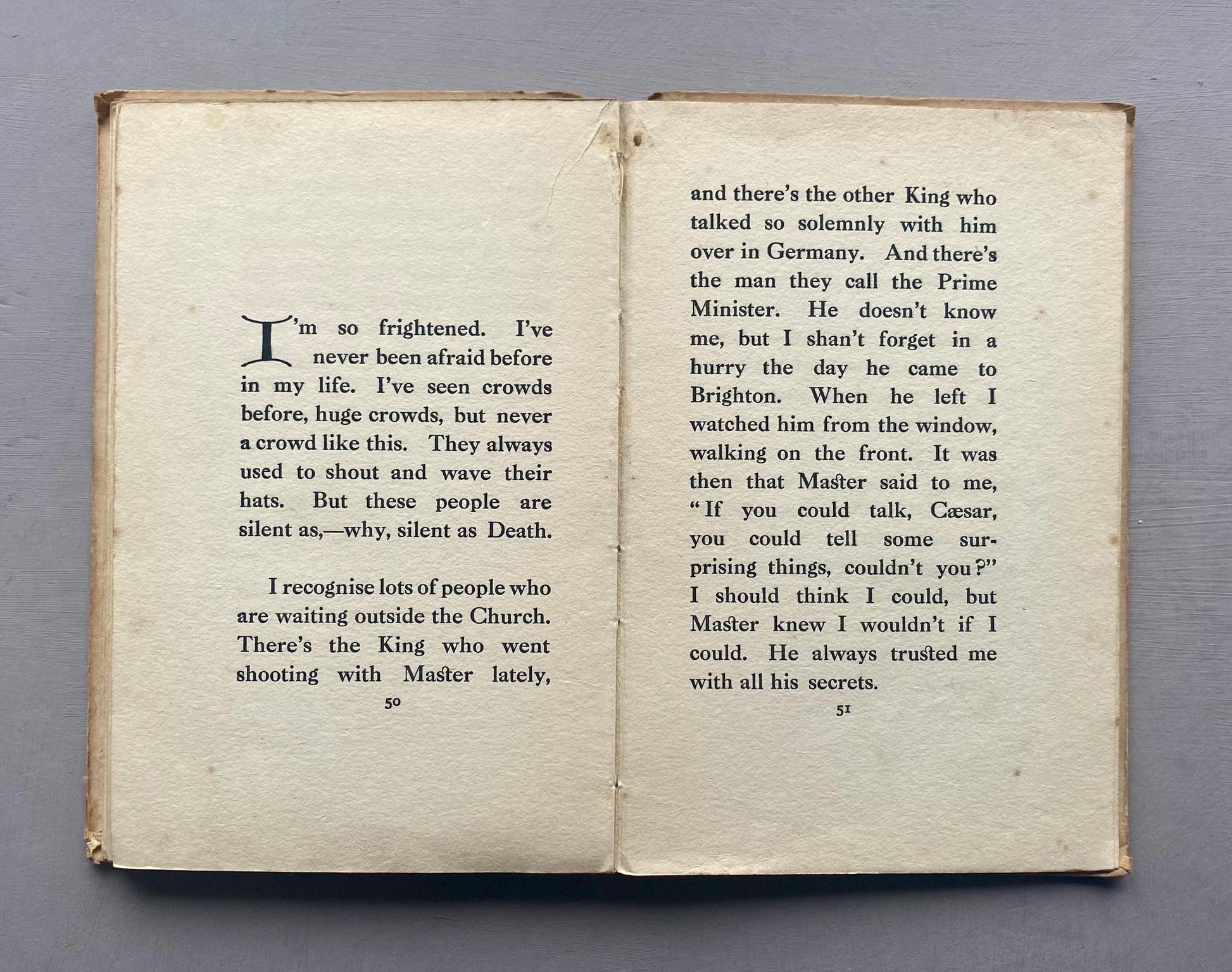 Where's Master? By Caesar The King's Dog. Published by Hodder & Stoughton in 1910.