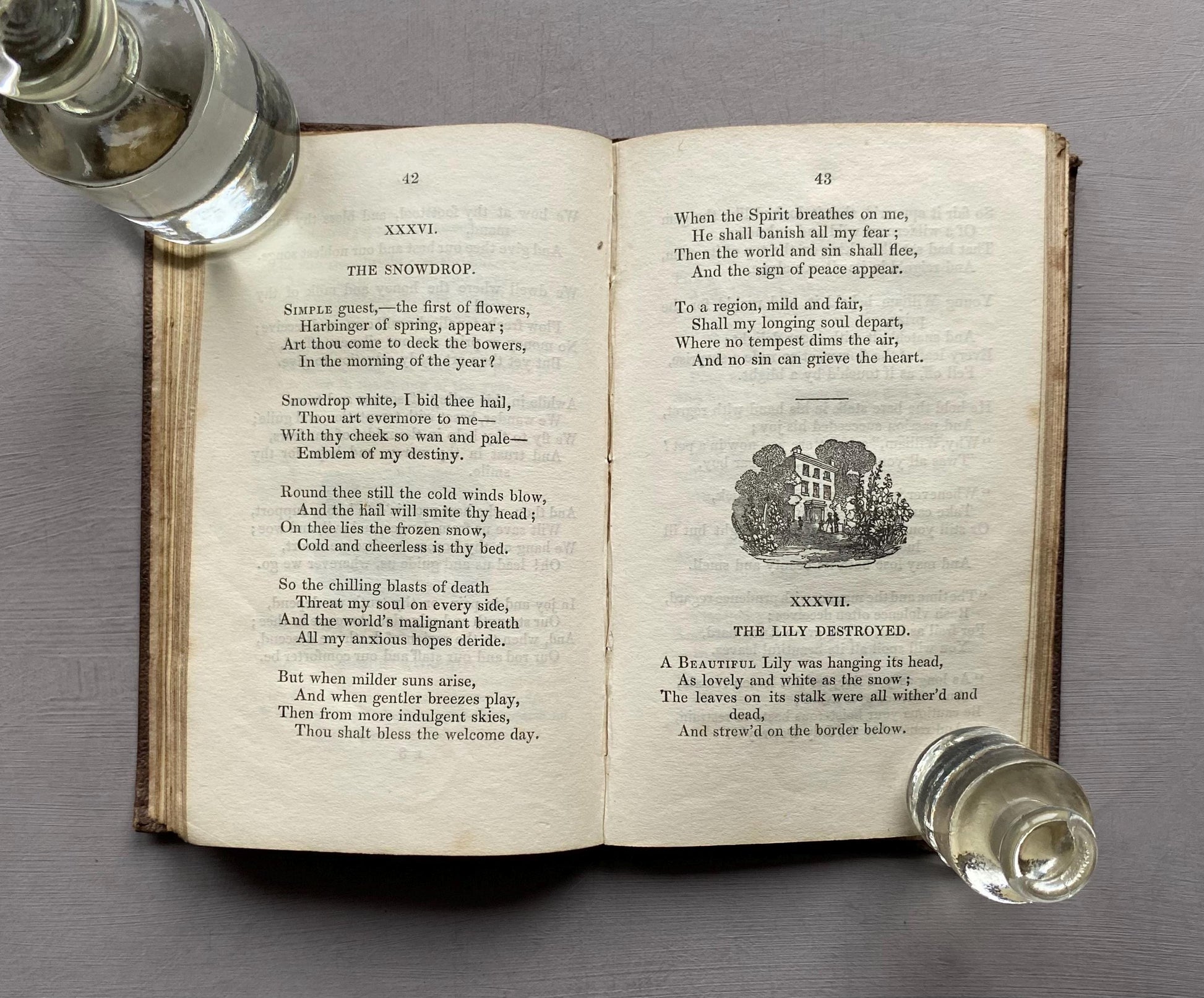 Original Hymns And Moral Poems by Elizabeth Matthews. Published by Hamilton, Adams and Co. in 1835. Size: 14.5 x 9.5 cms.
