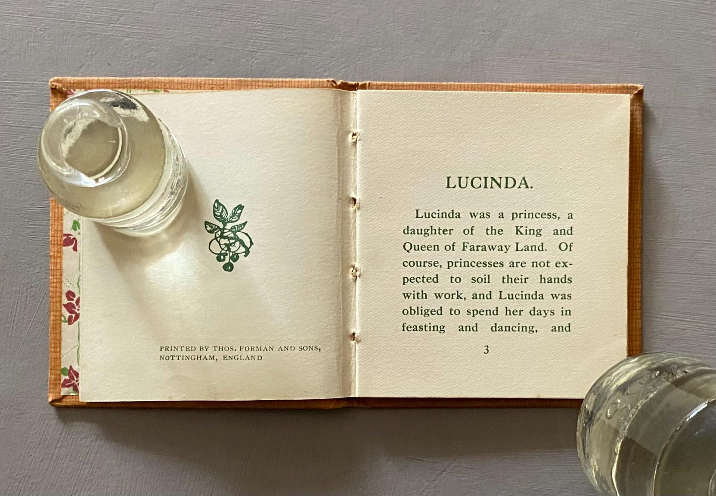 Lucinda. A Tiny Book : 8 x 7 inches. Published by Humphrey Milford. Presumed 1930s.