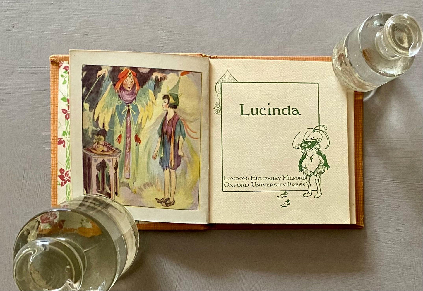 Lucinda. A Tiny Book : 8 x 7 inches. Published by Humphrey Milford. Presumed 1930s.