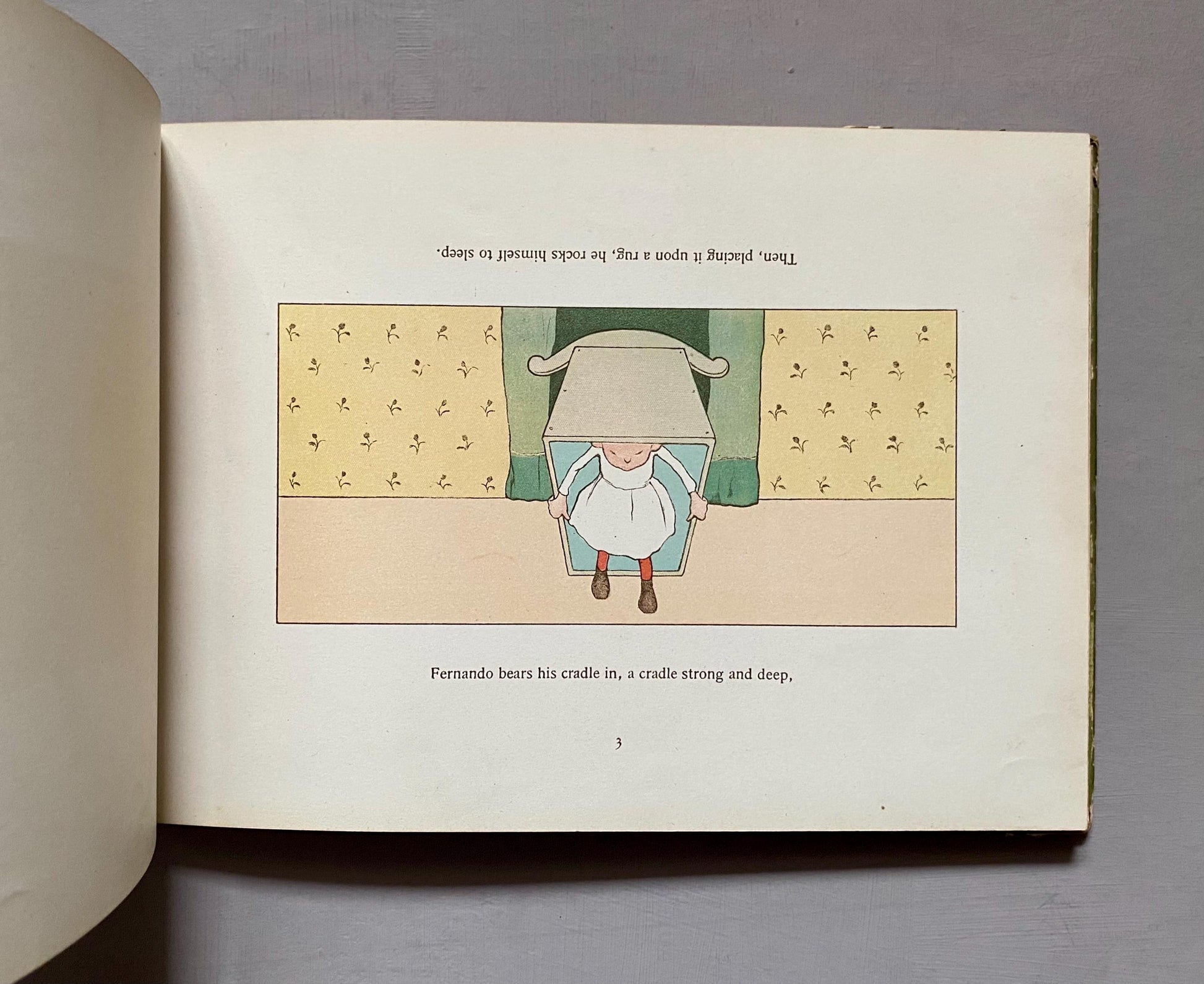 Topsys & Turvys by P. S. Newell. An Upside Down Illusion Book. Published by The Century Co. of New York in 1893.
