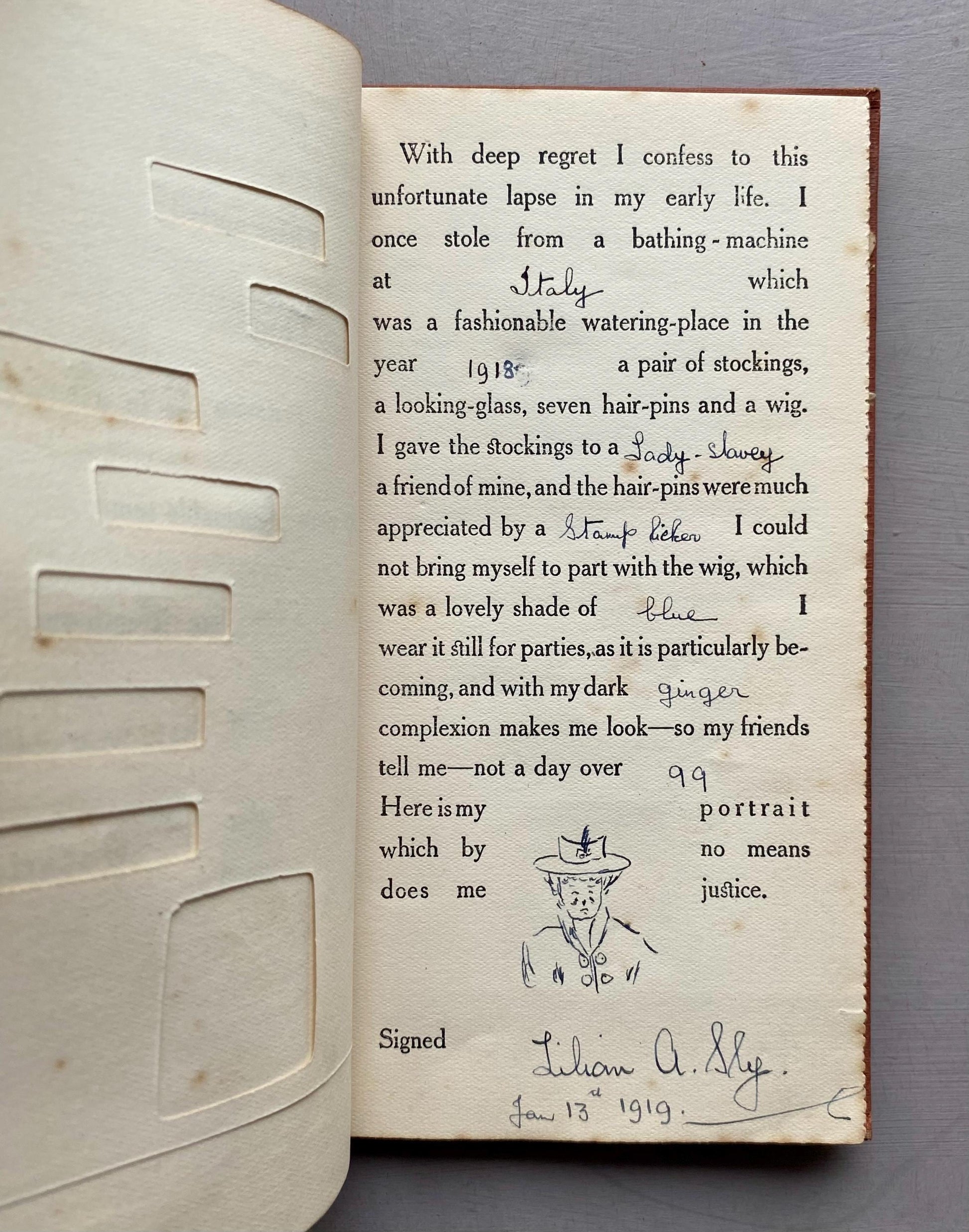 Revelations of My Friends. Published by Dow and Lester in 1919.