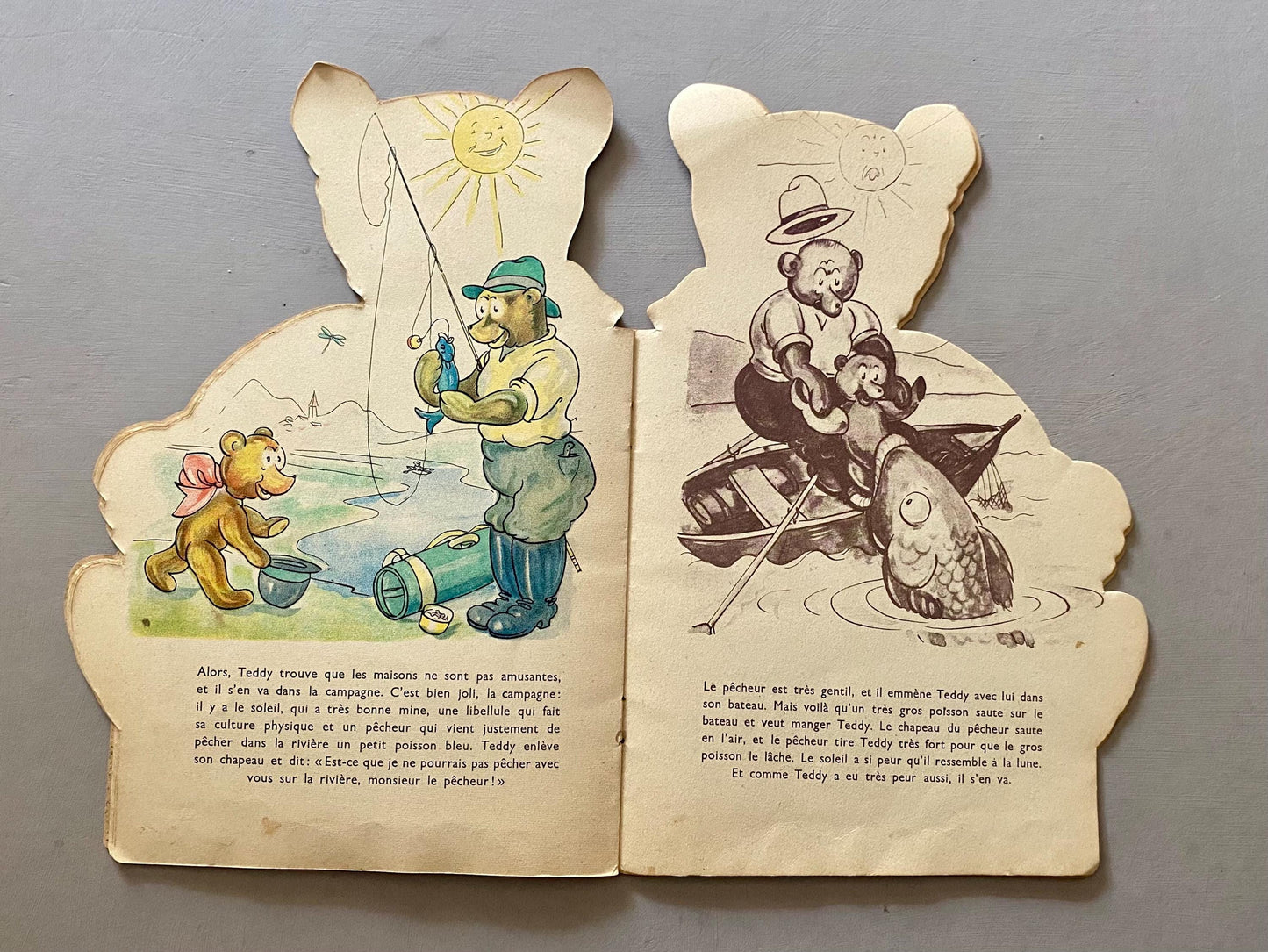 Teddy: A Funny Bear Story. Written By Karl Rohr. Published by J. S. Shreiber. French Language.