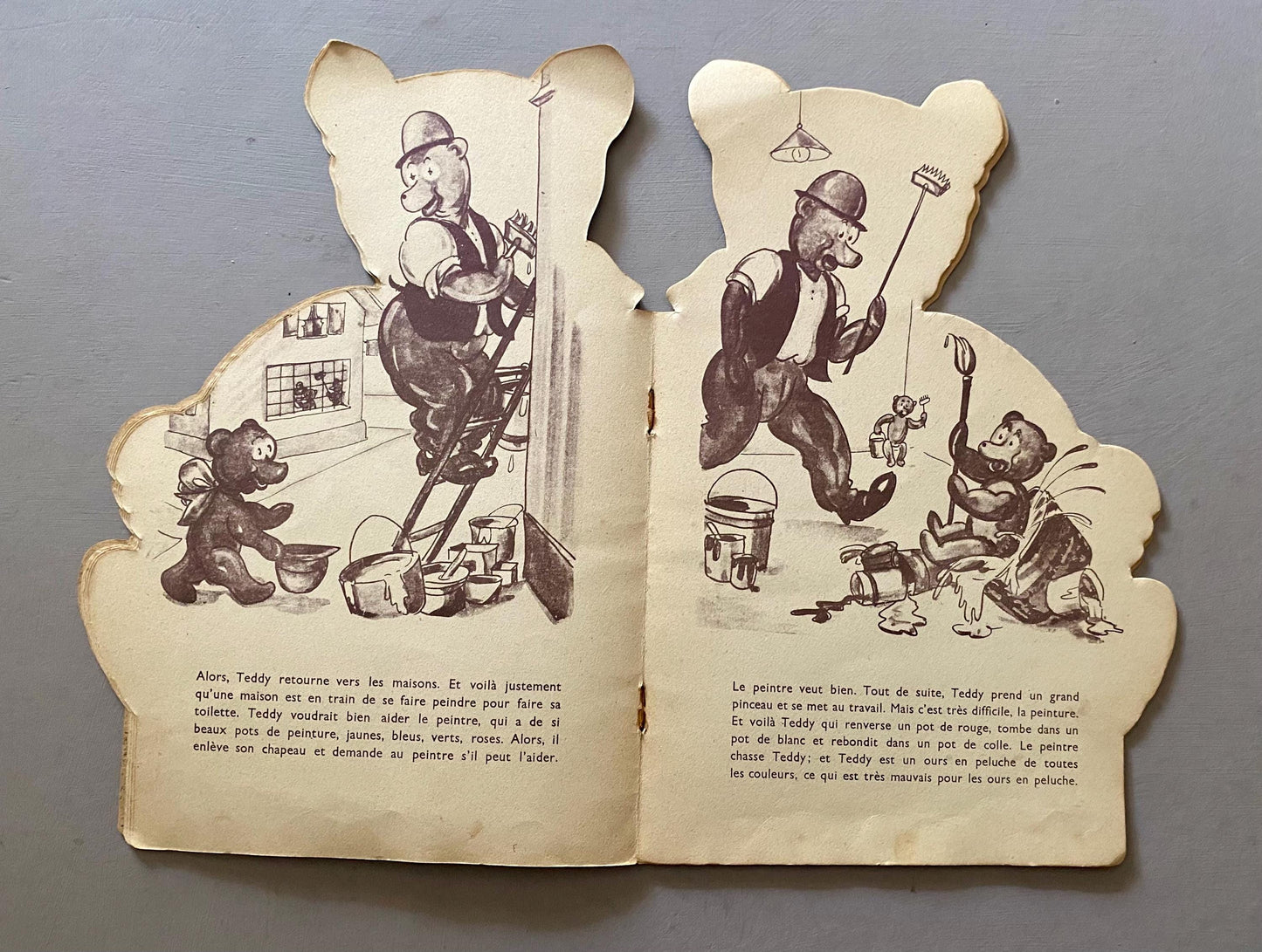 Teddy: A Funny Bear Story. Written By Karl Rohr. Published by J. S. Shreiber. French Language.
